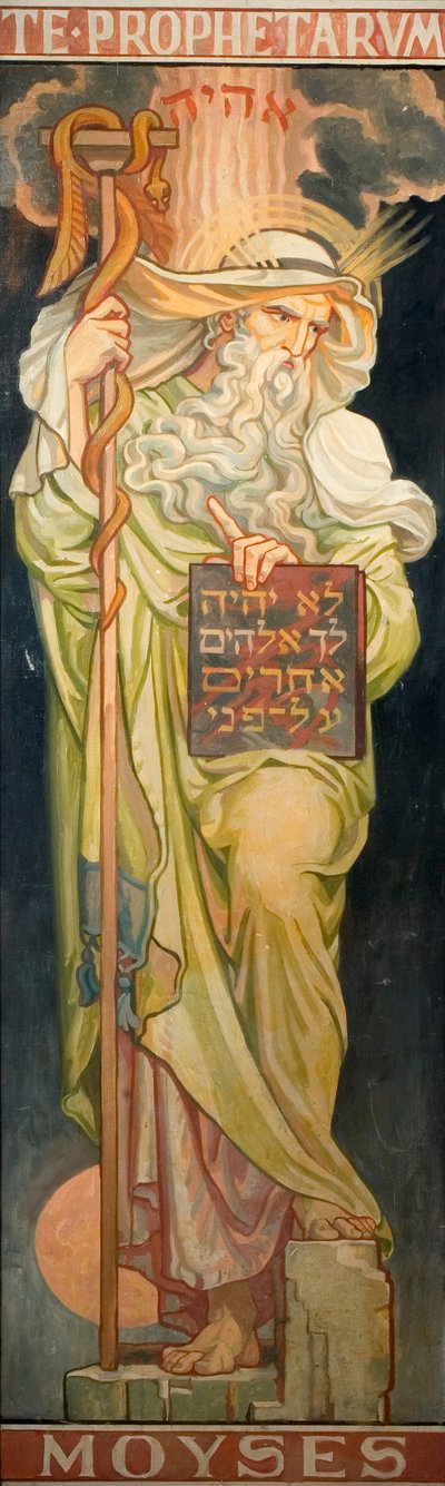 Prophets from the Old Testament: Moses, c.1910 by Frederic James Shields